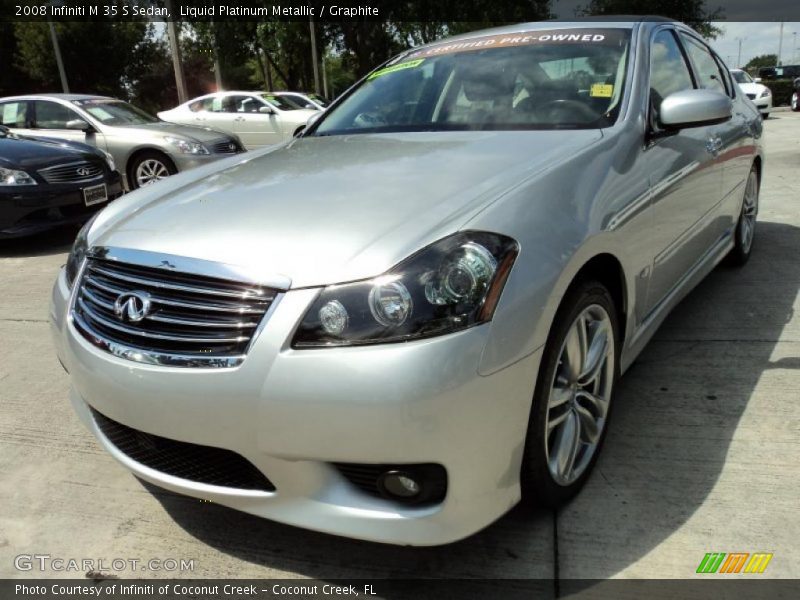  2008 M 35 S Sedan Liquid Platinum Metallic