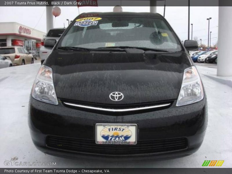 Black / Dark Gray 2007 Toyota Prius Hybrid