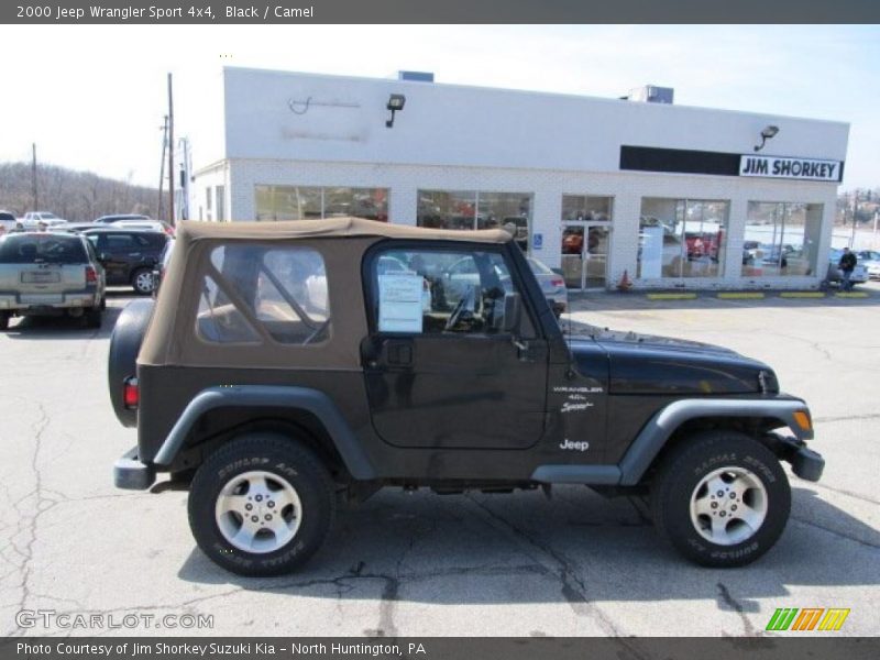 Black / Camel 2000 Jeep Wrangler Sport 4x4