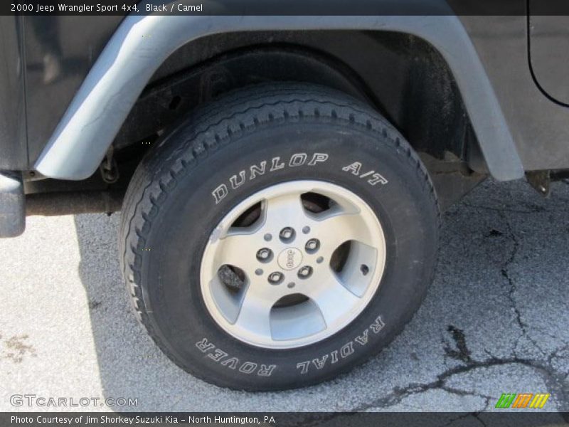 Black / Camel 2000 Jeep Wrangler Sport 4x4