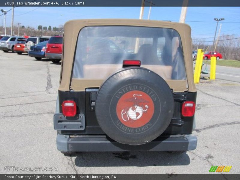 Black / Camel 2000 Jeep Wrangler Sport 4x4