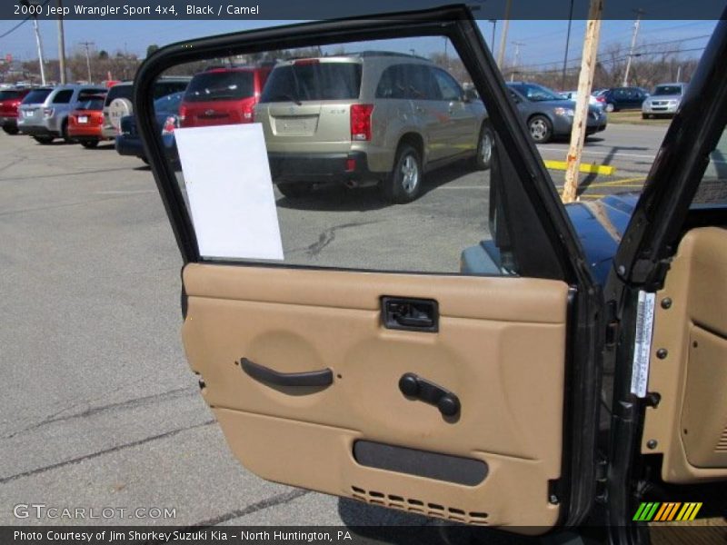 Black / Camel 2000 Jeep Wrangler Sport 4x4