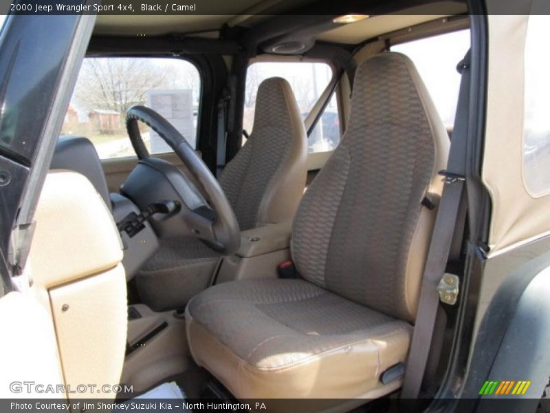Black / Camel 2000 Jeep Wrangler Sport 4x4
