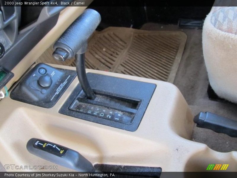 Black / Camel 2000 Jeep Wrangler Sport 4x4