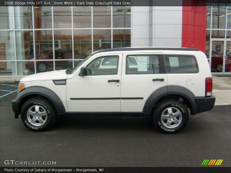 Stone White / Dark Slate Gray/Light Slate Gray 2008 Dodge Nitro SXT 4x4