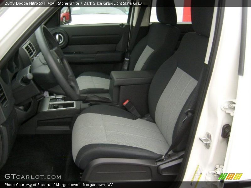 Stone White / Dark Slate Gray/Light Slate Gray 2008 Dodge Nitro SXT 4x4