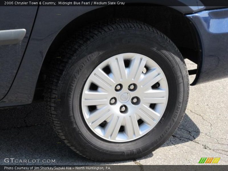 Midnight Blue Pearl / Medium Slate Gray 2006 Chrysler Town & Country