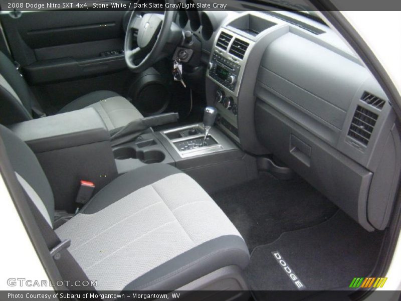 Stone White / Dark Slate Gray/Light Slate Gray 2008 Dodge Nitro SXT 4x4