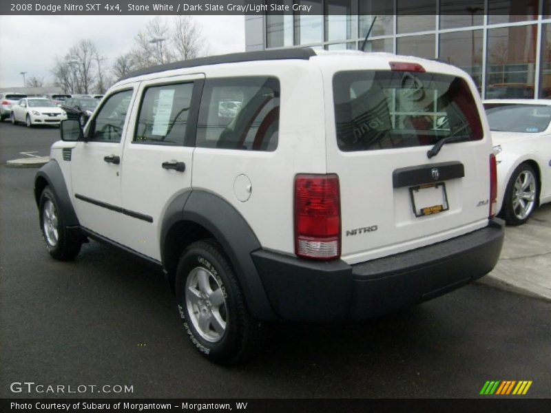 Stone White / Dark Slate Gray/Light Slate Gray 2008 Dodge Nitro SXT 4x4