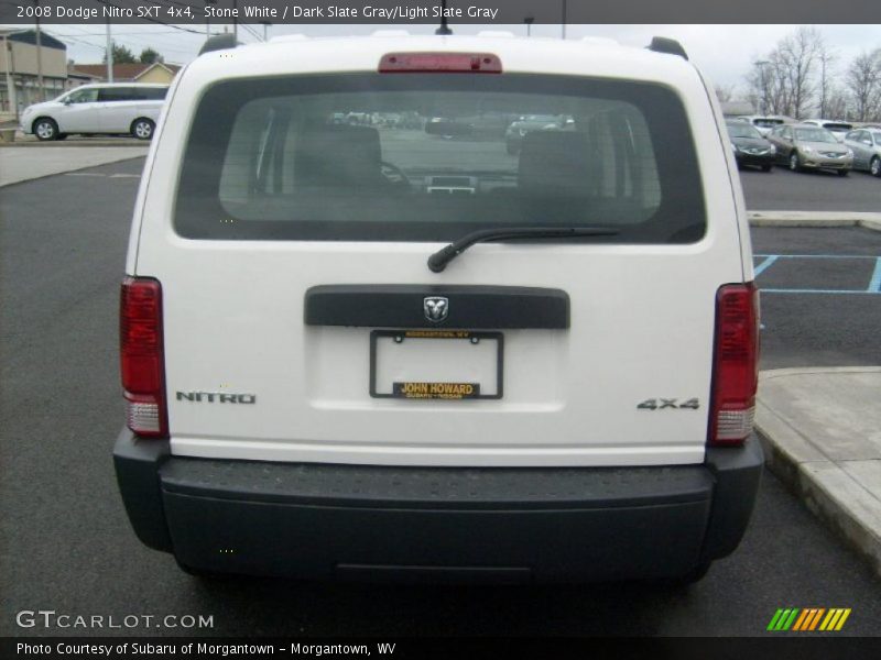 Stone White / Dark Slate Gray/Light Slate Gray 2008 Dodge Nitro SXT 4x4