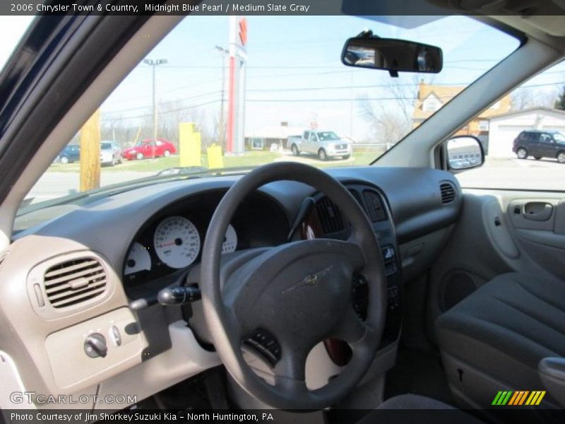 Midnight Blue Pearl / Medium Slate Gray 2006 Chrysler Town & Country