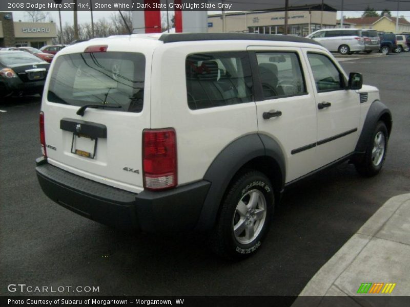 Stone White / Dark Slate Gray/Light Slate Gray 2008 Dodge Nitro SXT 4x4