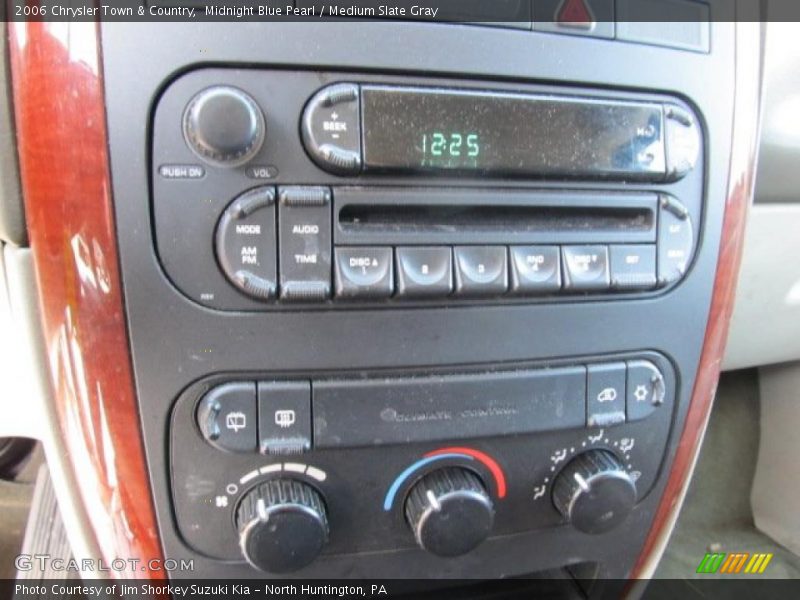 Midnight Blue Pearl / Medium Slate Gray 2006 Chrysler Town & Country
