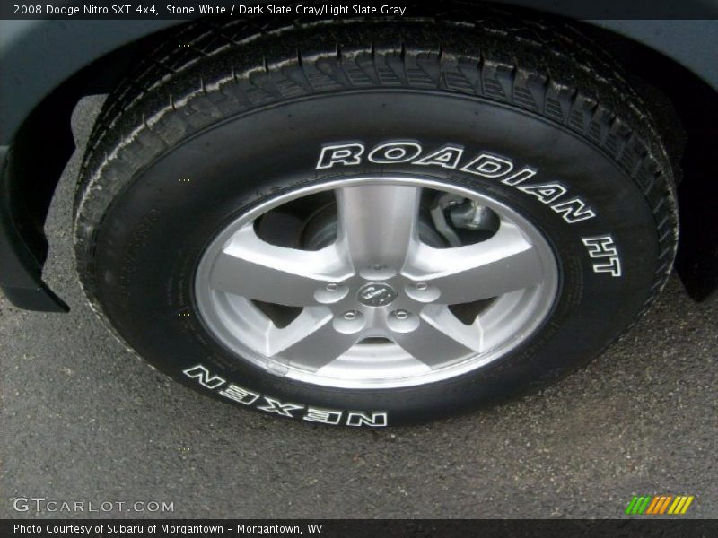 Stone White / Dark Slate Gray/Light Slate Gray 2008 Dodge Nitro SXT 4x4