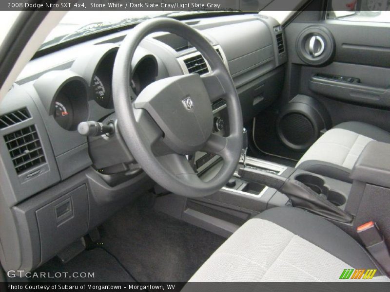 Stone White / Dark Slate Gray/Light Slate Gray 2008 Dodge Nitro SXT 4x4