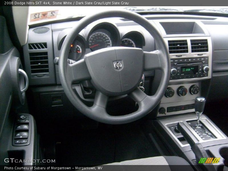 Stone White / Dark Slate Gray/Light Slate Gray 2008 Dodge Nitro SXT 4x4