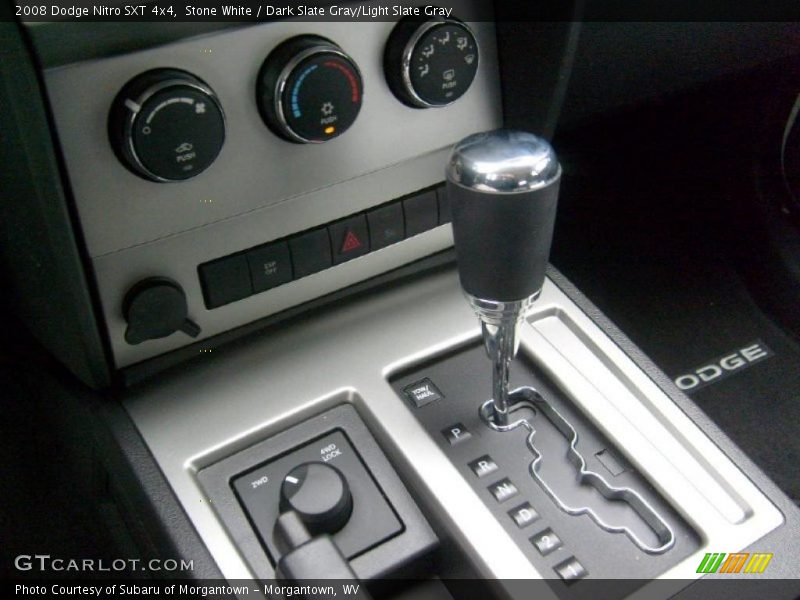 Stone White / Dark Slate Gray/Light Slate Gray 2008 Dodge Nitro SXT 4x4