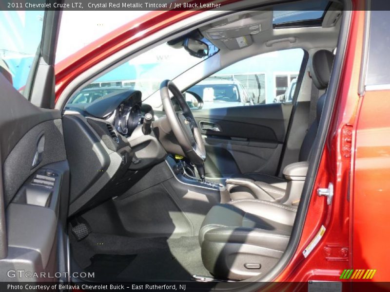 Crystal Red Metallic Tintcoat / Jet Black Leather 2011 Chevrolet Cruze LTZ