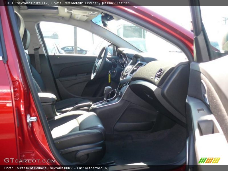 Crystal Red Metallic Tintcoat / Jet Black Leather 2011 Chevrolet Cruze LTZ