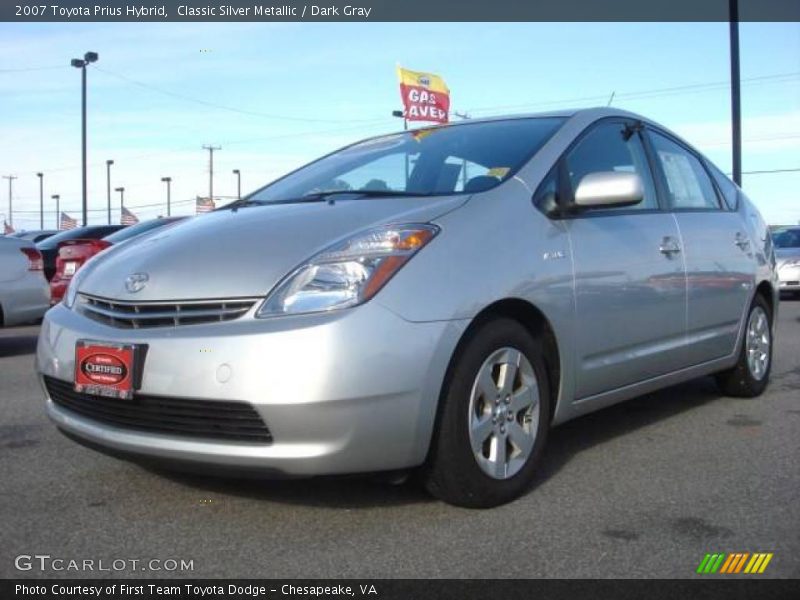 Classic Silver Metallic / Dark Gray 2007 Toyota Prius Hybrid