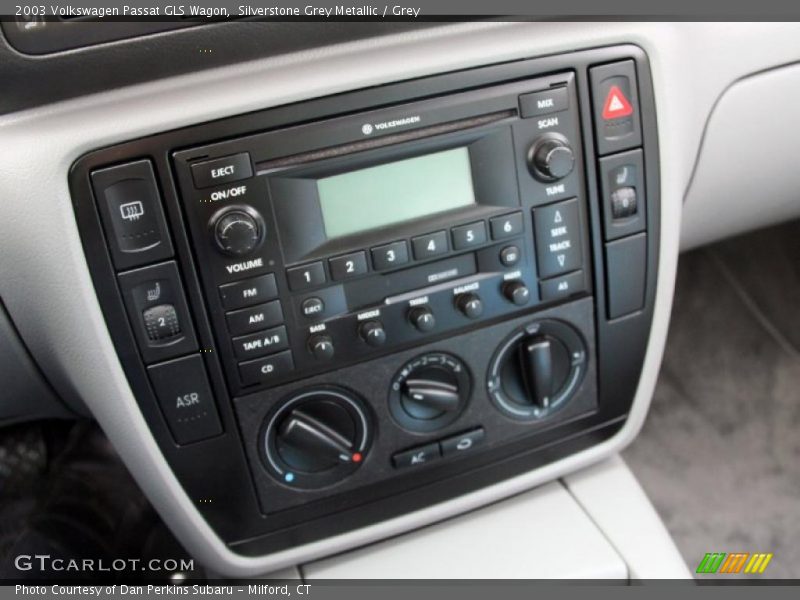 Controls of 2003 Passat GLS Wagon