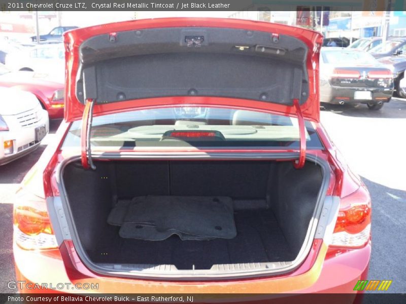 Crystal Red Metallic Tintcoat / Jet Black Leather 2011 Chevrolet Cruze LTZ