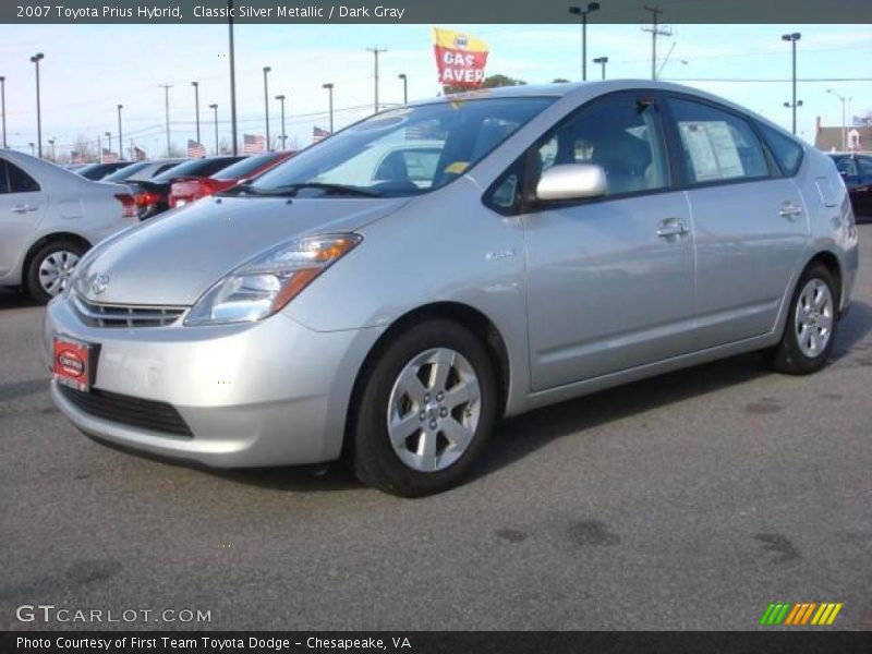 Classic Silver Metallic / Dark Gray 2007 Toyota Prius Hybrid