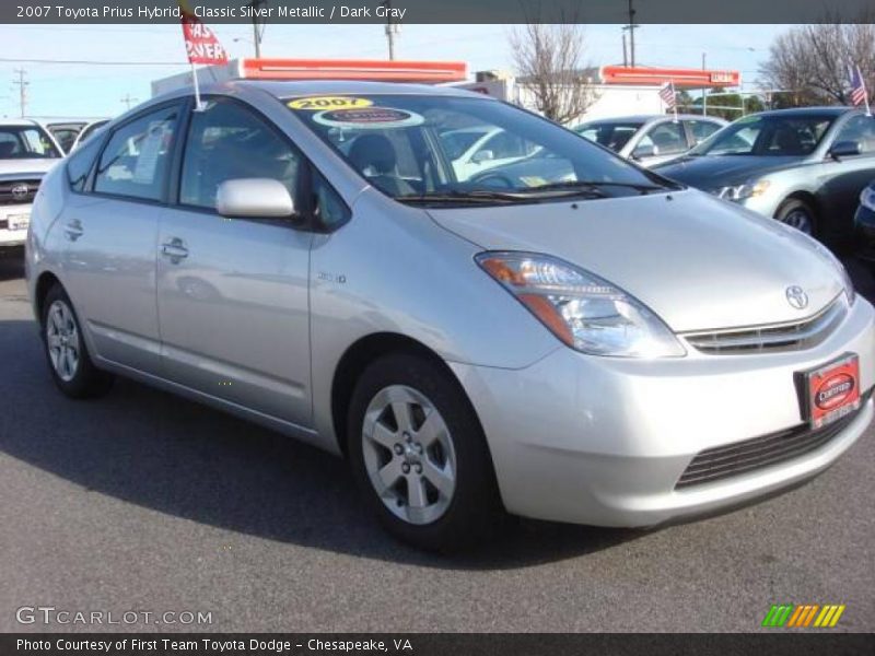 Classic Silver Metallic / Dark Gray 2007 Toyota Prius Hybrid