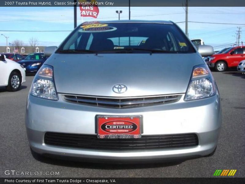 Classic Silver Metallic / Dark Gray 2007 Toyota Prius Hybrid