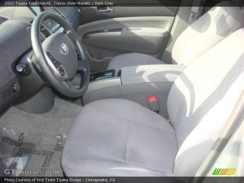 Classic Silver Metallic / Dark Gray 2007 Toyota Prius Hybrid