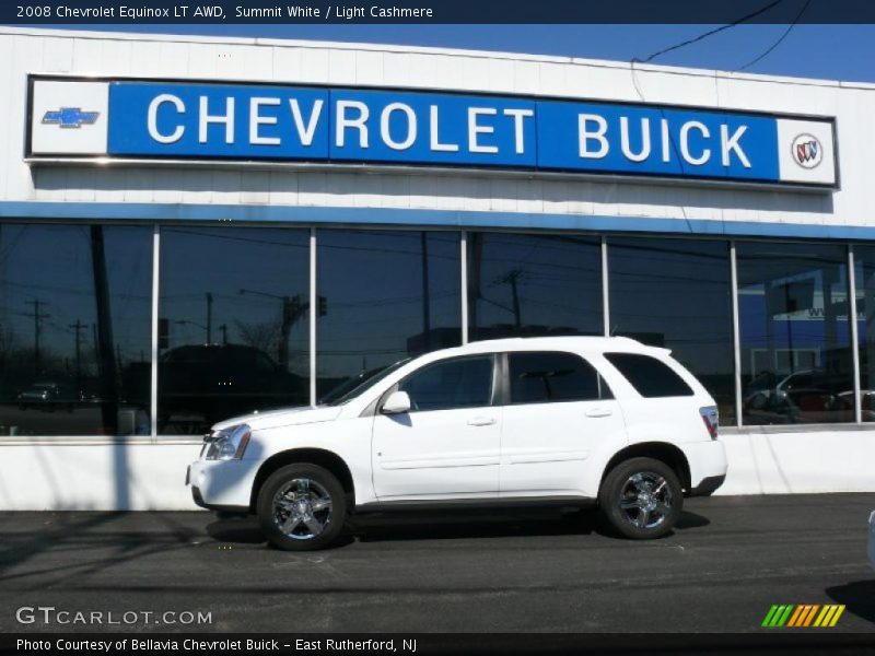 Summit White / Light Cashmere 2008 Chevrolet Equinox LT AWD