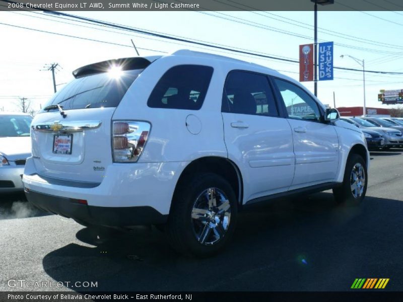 Summit White / Light Cashmere 2008 Chevrolet Equinox LT AWD