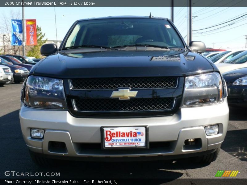 Black / Ebony 2008 Chevrolet TrailBlazer LT 4x4