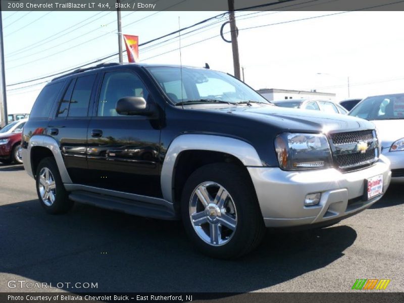 Black / Ebony 2008 Chevrolet TrailBlazer LT 4x4