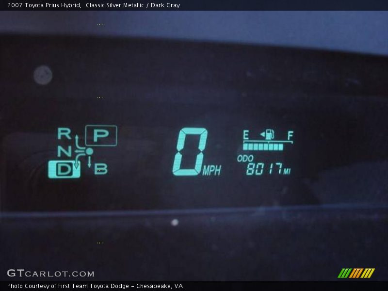 Classic Silver Metallic / Dark Gray 2007 Toyota Prius Hybrid