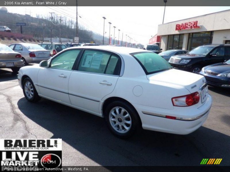 Pearl White / Gray 2006 Kia Amanti