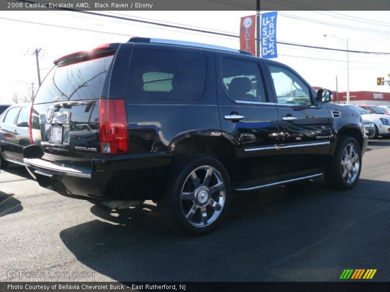Black Raven / Ebony 2008 Cadillac Escalade AWD
