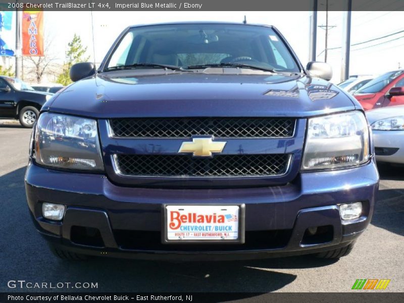 Imperial Blue Metallic / Ebony 2008 Chevrolet TrailBlazer LT 4x4