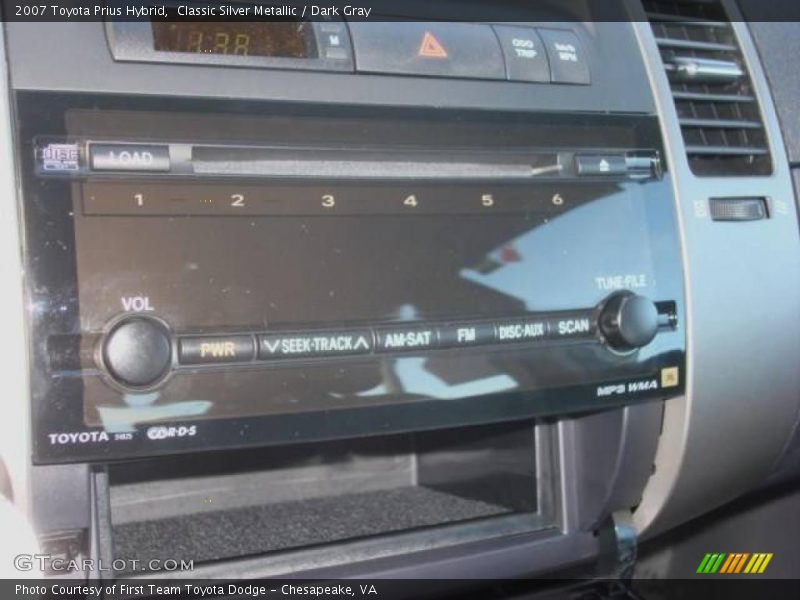 Classic Silver Metallic / Dark Gray 2007 Toyota Prius Hybrid