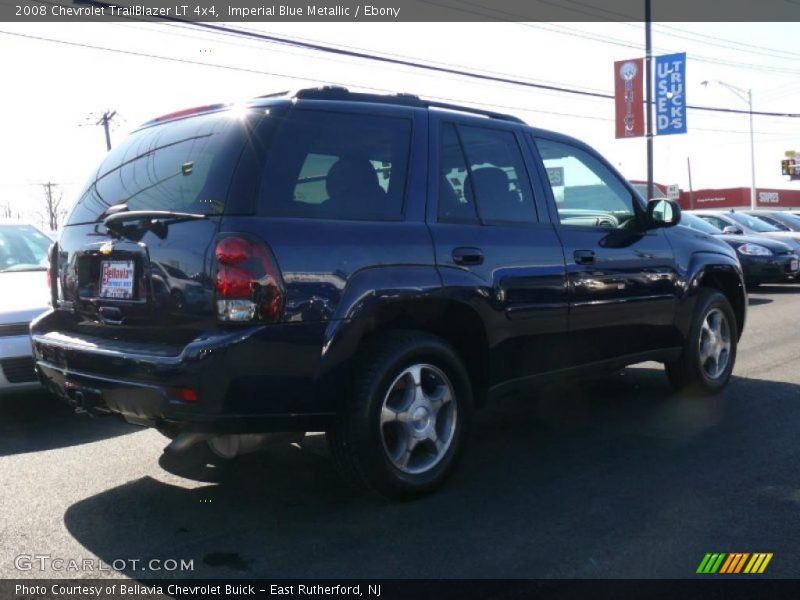 Imperial Blue Metallic / Ebony 2008 Chevrolet TrailBlazer LT 4x4
