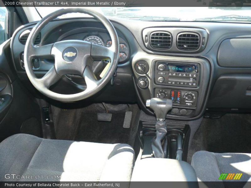 Imperial Blue Metallic / Ebony 2008 Chevrolet TrailBlazer LT 4x4