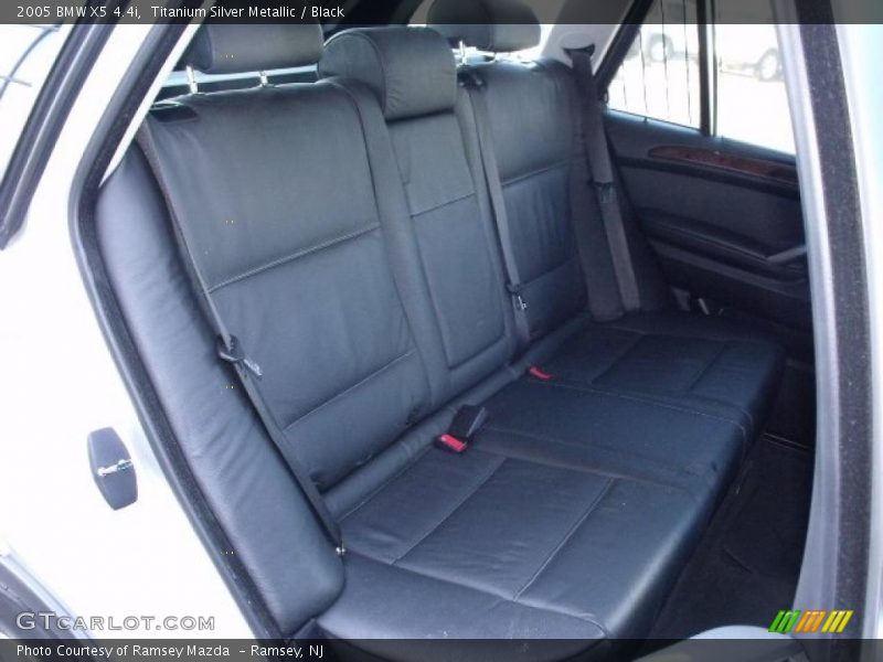 Titanium Silver Metallic / Black 2005 BMW X5 4.4i