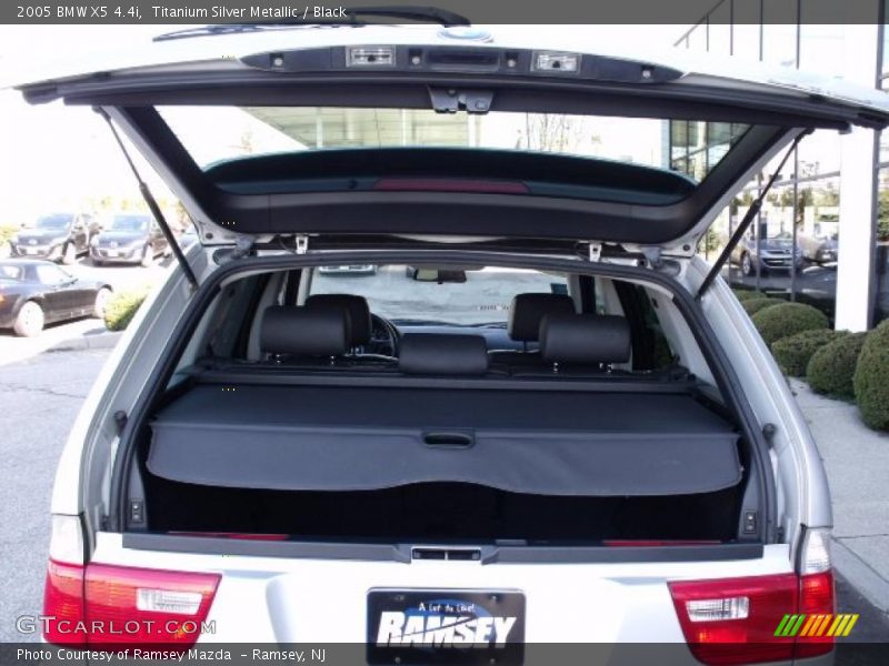Titanium Silver Metallic / Black 2005 BMW X5 4.4i