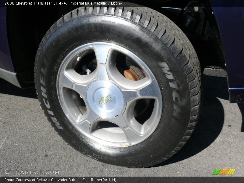 Imperial Blue Metallic / Ebony 2008 Chevrolet TrailBlazer LT 4x4