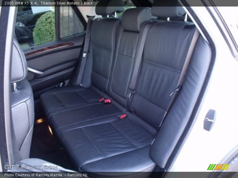 Titanium Silver Metallic / Black 2005 BMW X5 4.4i