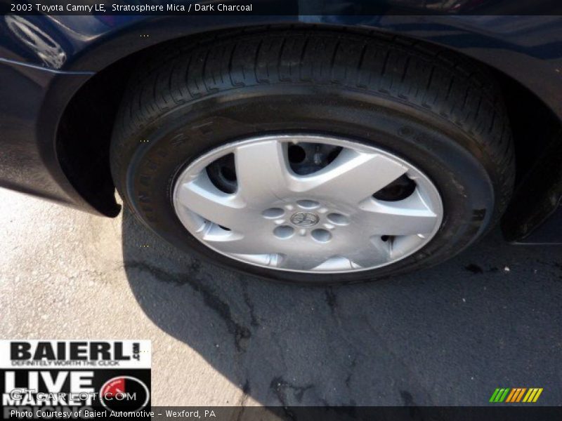 Stratosphere Mica / Dark Charcoal 2003 Toyota Camry LE