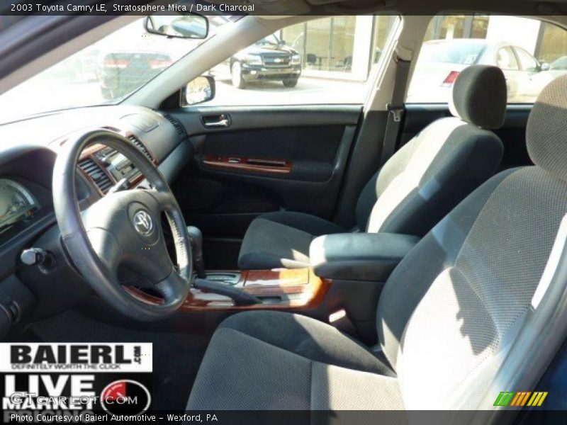 Stratosphere Mica / Dark Charcoal 2003 Toyota Camry LE