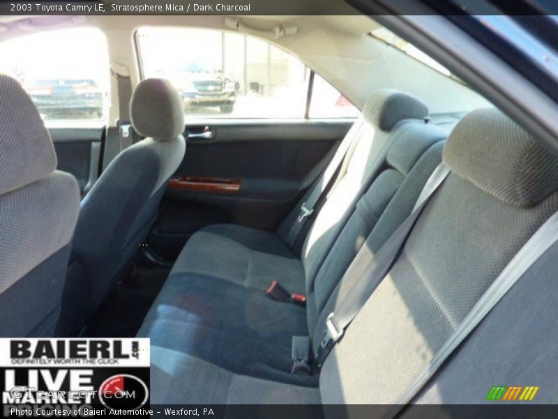 Stratosphere Mica / Dark Charcoal 2003 Toyota Camry LE