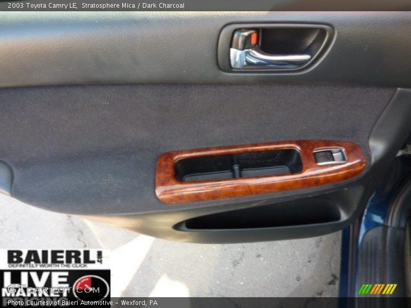 Stratosphere Mica / Dark Charcoal 2003 Toyota Camry LE
