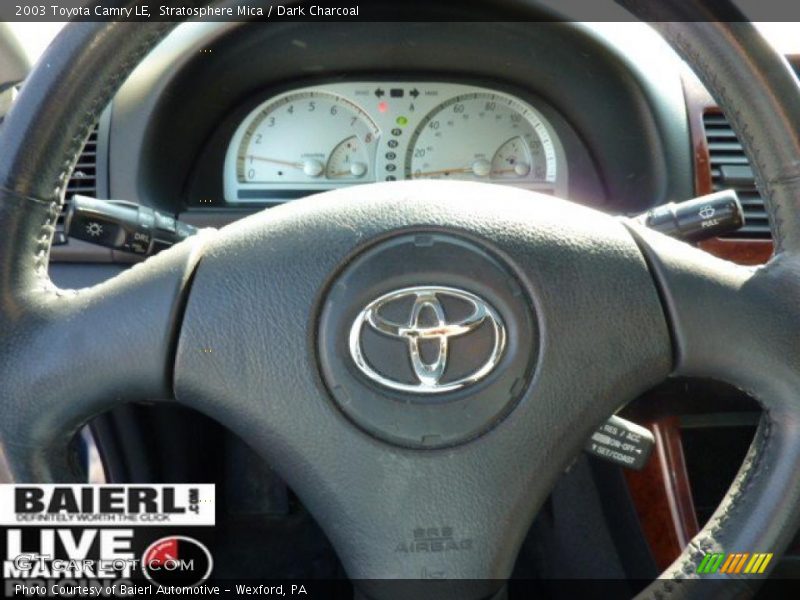 Stratosphere Mica / Dark Charcoal 2003 Toyota Camry LE